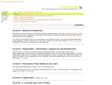 Tablet Screenshot of modulor.tuwien.ac.at