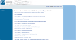 Desktop Screenshot of institute.tuwien.ac.at