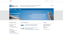 Desktop Screenshot of iwr.tuwien.ac.at