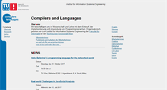 Desktop Screenshot of complang.tuwien.ac.at
