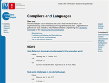 Tablet Screenshot of complang.tuwien.ac.at