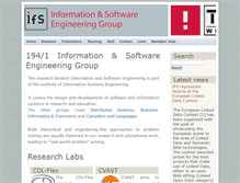 Tablet Screenshot of ifs.tuwien.ac.at