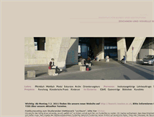 Tablet Screenshot of e2641.kunst.tuwien.ac.at