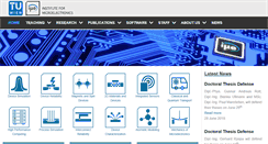 Desktop Screenshot of iue.tuwien.ac.at