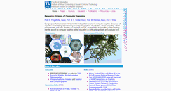 Desktop Screenshot of cg.tuwien.ac.at