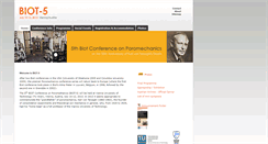 Desktop Screenshot of biot2013.conf.tuwien.ac.at