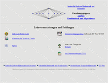 Tablet Screenshot of algebra.tuwien.ac.at