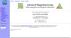 Desktop Screenshot of magnet.atp.tuwien.ac.at