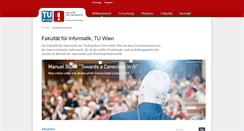 Desktop Screenshot of informatik.tuwien.ac.at