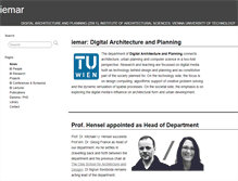 Tablet Screenshot of iemar.tuwien.ac.at