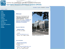 Tablet Screenshot of orcos.tuwien.ac.at