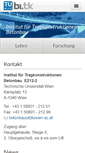 Mobile Screenshot of betonbau.tuwien.ac.at