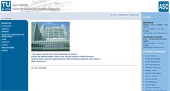 Desktop Screenshot of anum.tuwien.ac.at
