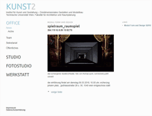 Tablet Screenshot of e2642.kunst.tuwien.ac.at