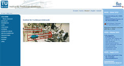 Desktop Screenshot of fke.tuwien.ac.at